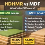 HDHMR vs MDF – Complete Comparison Guide (2026) | Price, Strength, Durability & Best Use