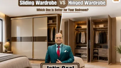 Sliding vs Hinged Wardrobe