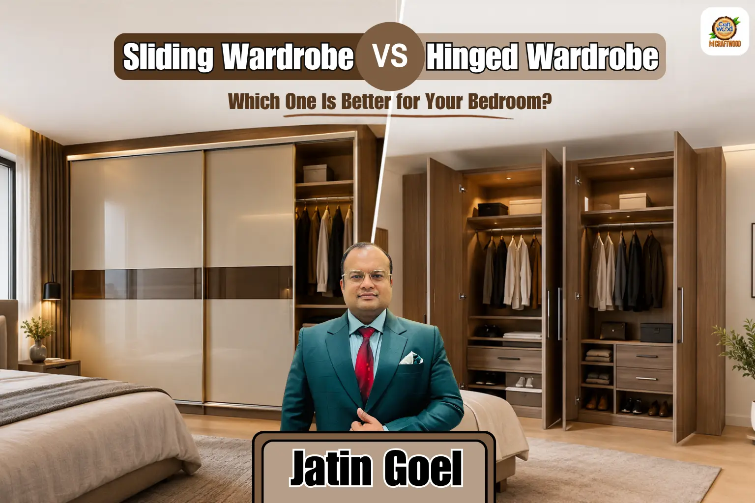 Sliding vs Hinged Wardrobe